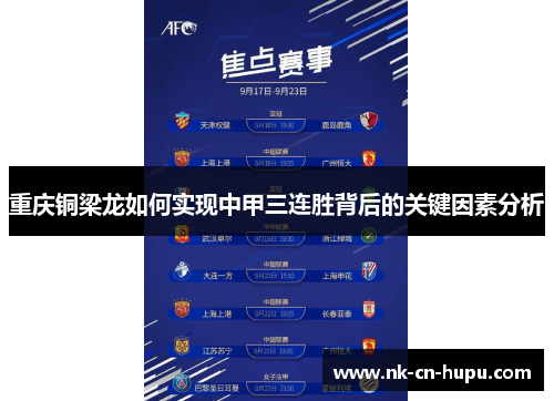 重庆铜梁龙如何实现中甲三连胜背后的关键因素分析